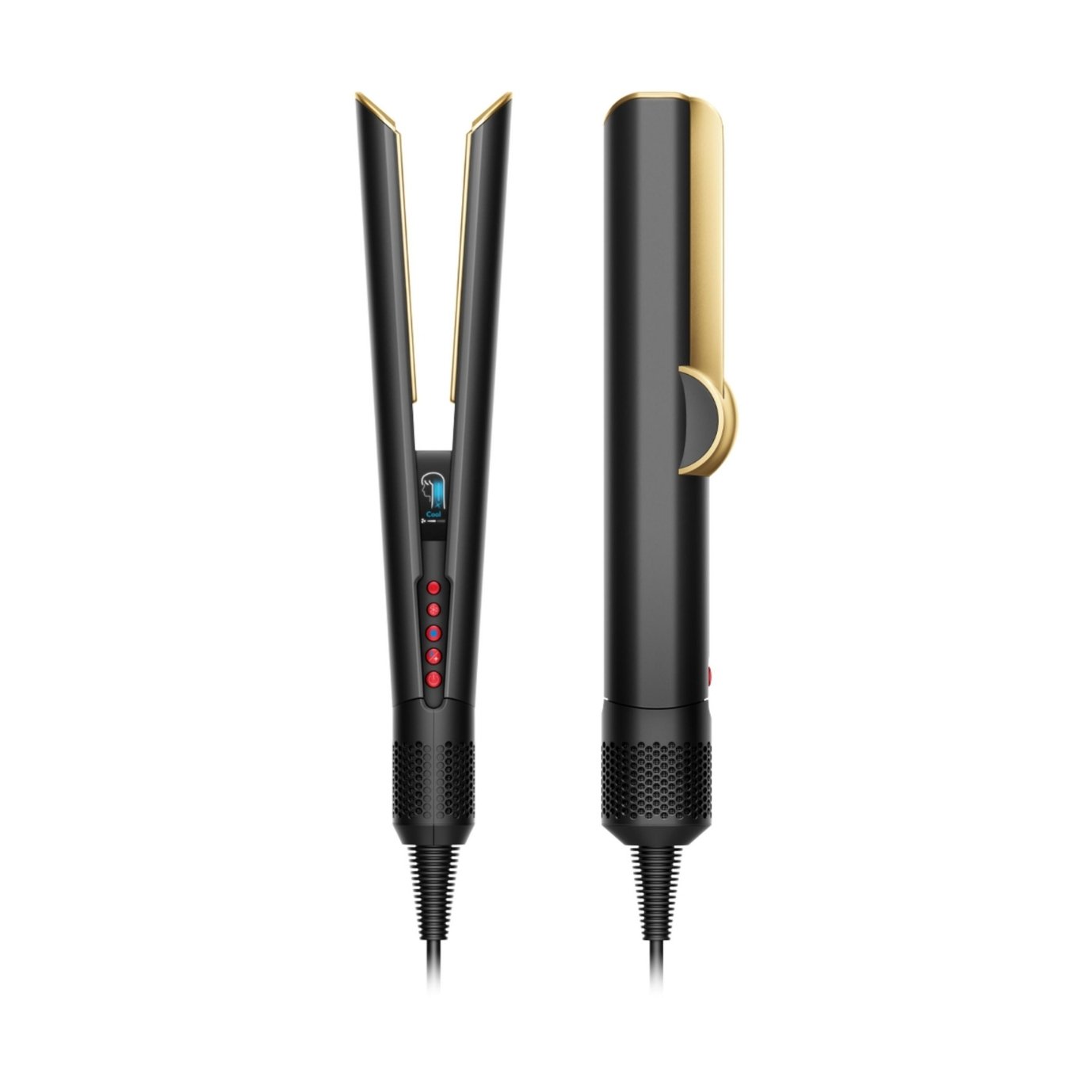 מחליק שיער דייסון צבע זהב שחור אוניקס Dyson Airstrait Onyx Black/Gold