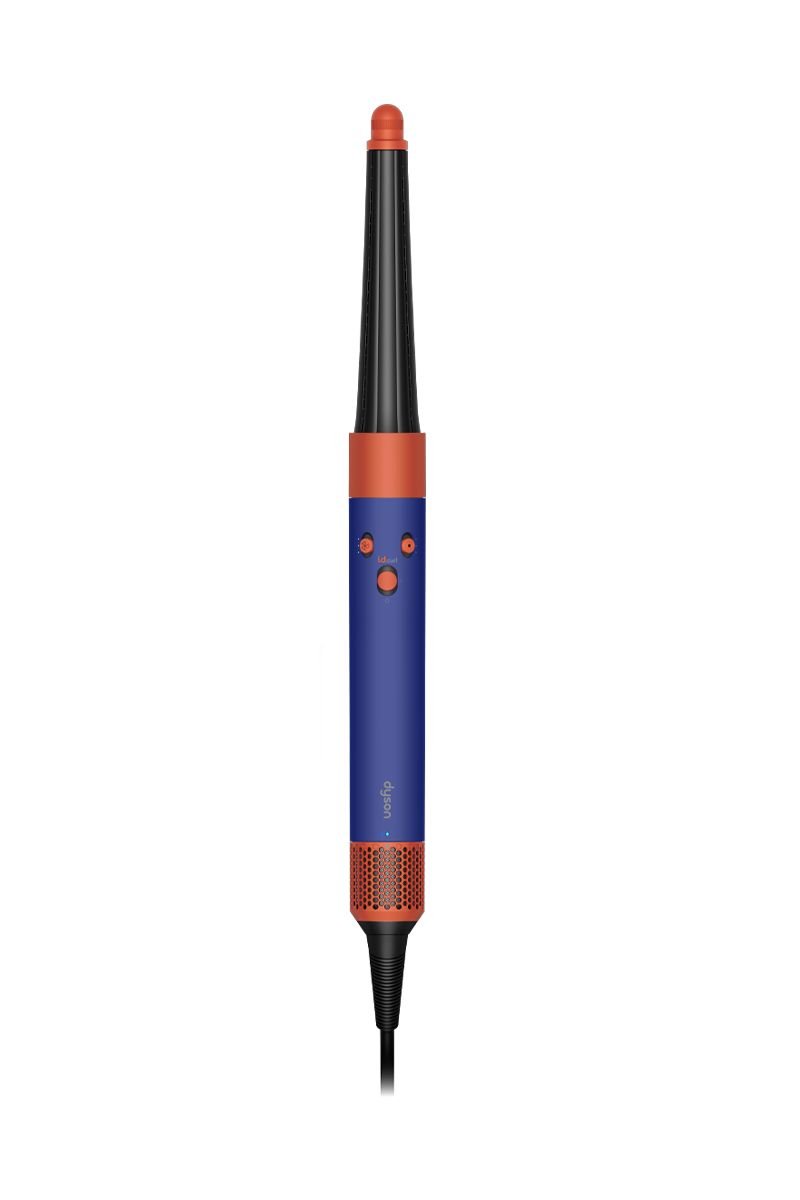 מעצב שיער דייסון כחול כתום Dyson HS05 Airwrap Complete Long Vinca blue and topaz