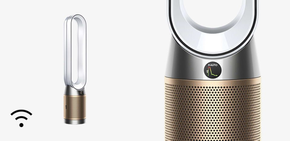 מסנן אוויר רצפתי דייסון משולב מאוורר דגם Dyson TP09