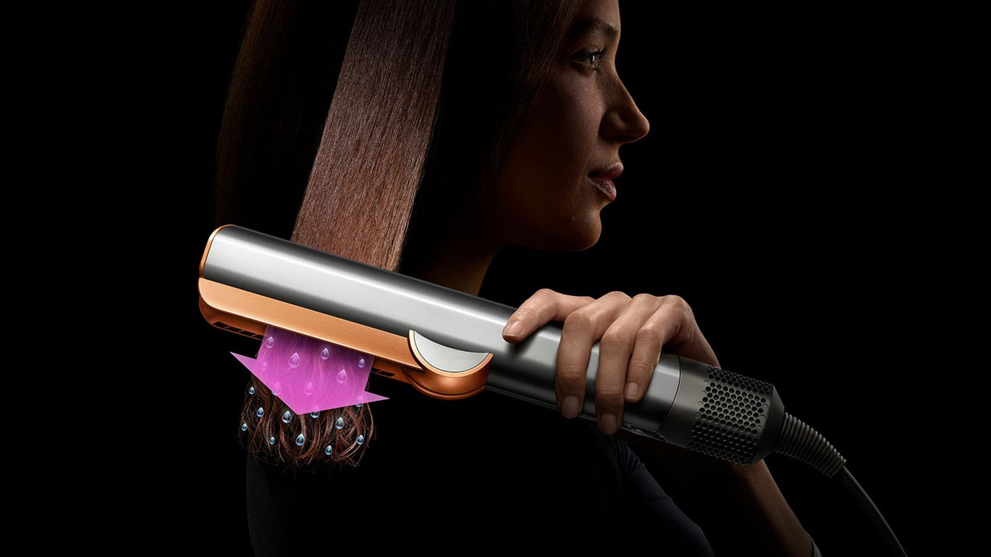מחליק שיער דייסון צבע כסוף/נחושת Dyson Airstrait Sliver