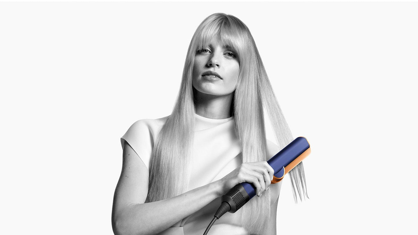 מחליק שיער דייסון צבע כחול פרוסי/ נחושת Dyson Airstrait Blue