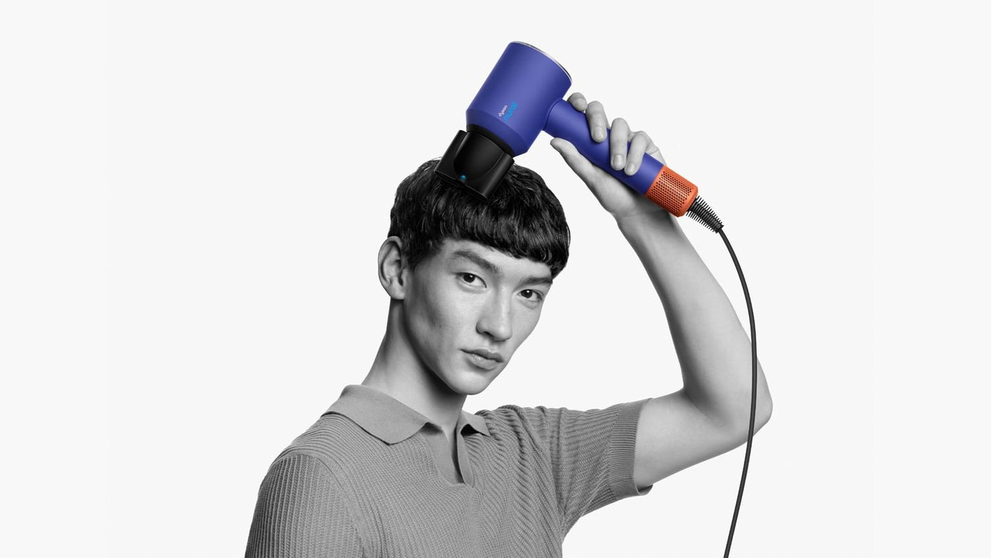 מייבש שיער דייסון צבע כחול Dyson Supersonic Nural hair dryer HD16 Vinca Blue