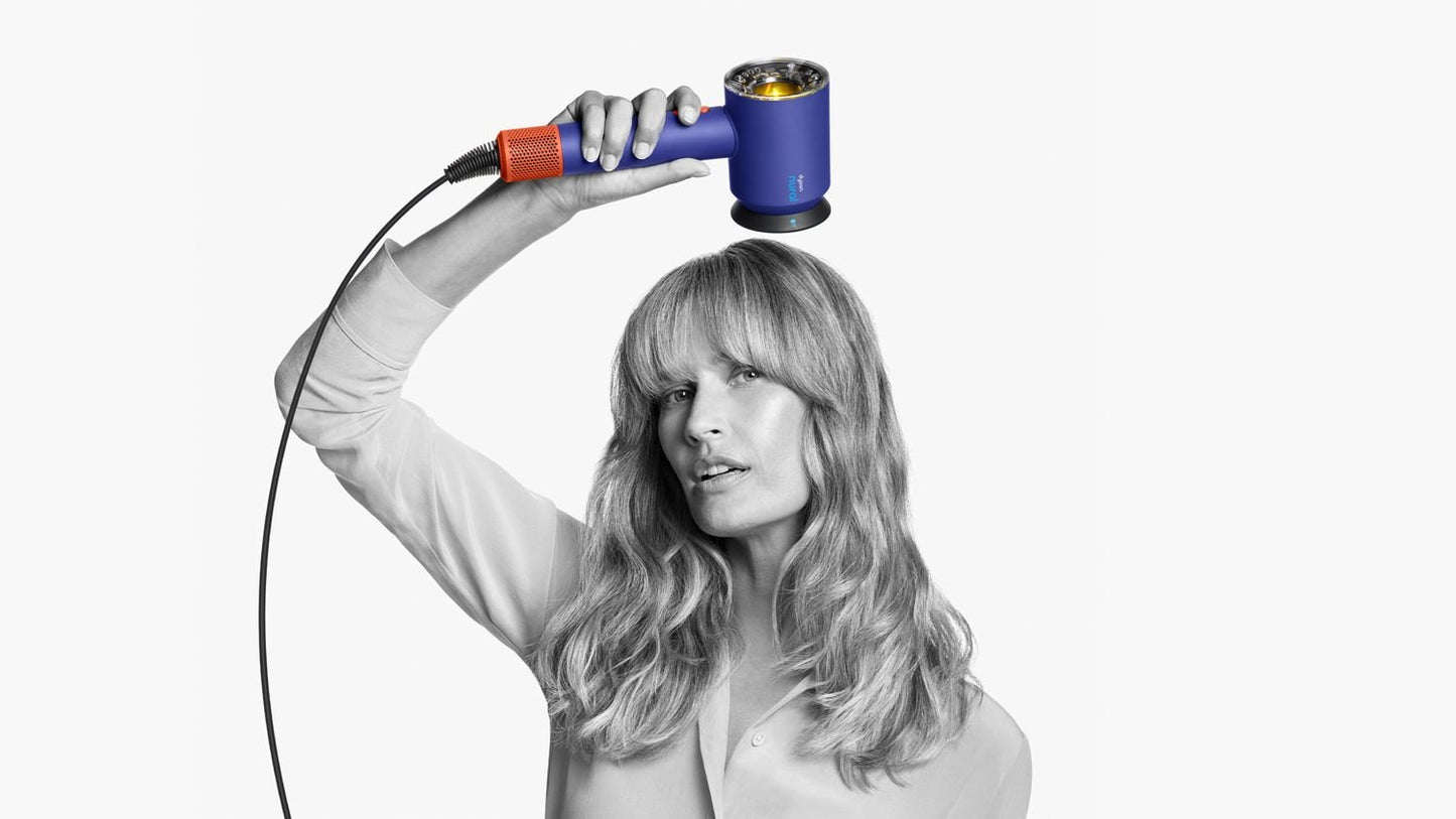 מייבש שיער דייסון צבע כחול Dyson Supersonic Nural hair dryer HD16 Vinca Blue