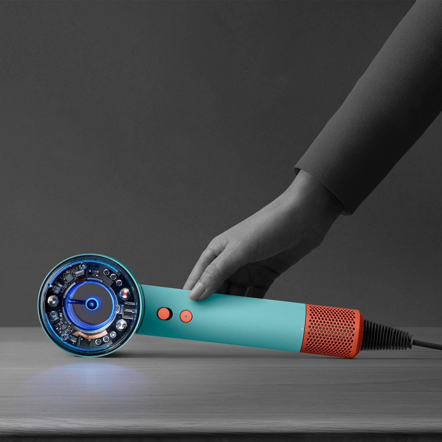 מייבש שיער דייסון צבע פסטל טורקיז Dyson Supersonic Nural hair dryer HD16 Ceramic Patina