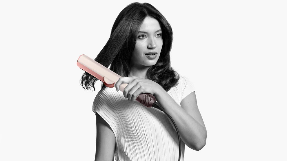 מחליק שיער דייסון צבע ורוד Dyson Airstrait Pink Limited Edition