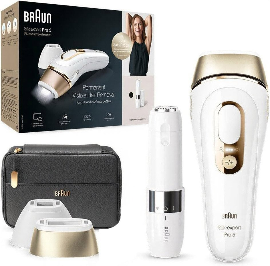 Laser Hair Remover | Braun Silk-Expert Pro 5 IPL