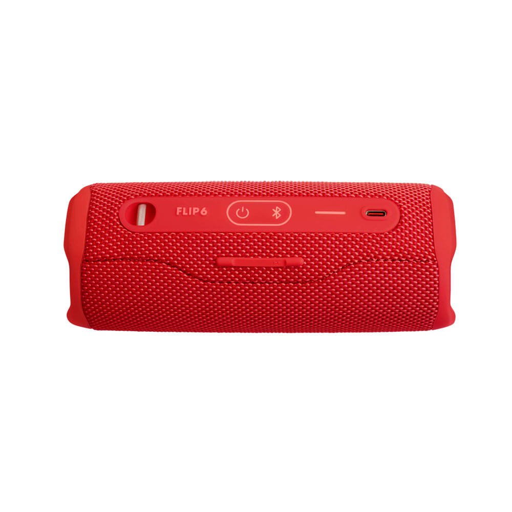 רמקול נייד אלחוטי JBL Flip 6 – צבע אדום