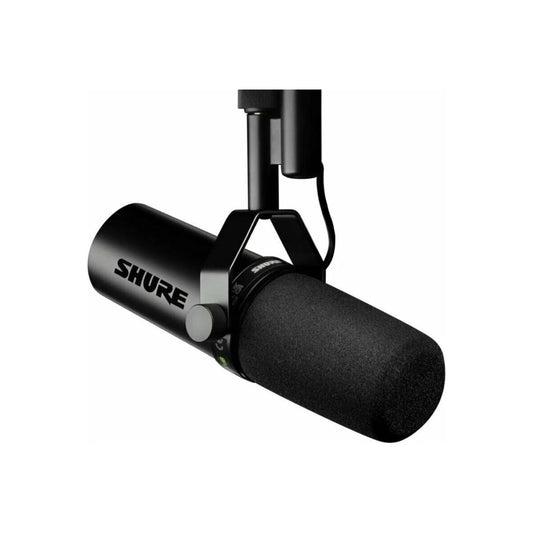 מיקרופון דינמי לשידור והקלטה פודקאסט – SHURE SM7B dB