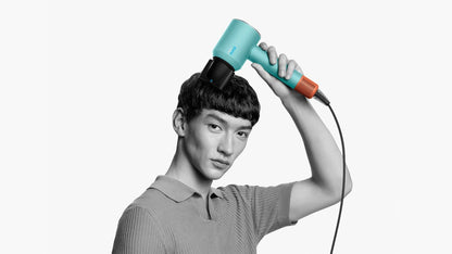 מייבש שיער דייסון צבע פסטל טורקיז Dyson Supersonic Nural hair dryer HD16 Ceramic Patina