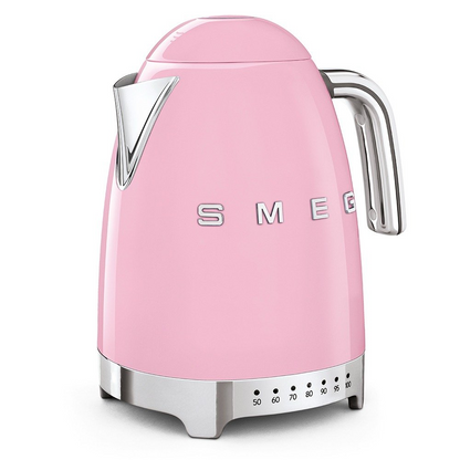 Smeg KLF04PKEU Electric Kettle with Variable Temperature Control – Cadillac Pink Color
