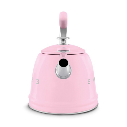 SMEG WKF01PK 50's style electric kettle with safety pouring spout - pink color