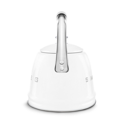 Smeg WKF01CR Retro 50's Style Kettle with Steam Whistle - Cream Color 2.3 Liters