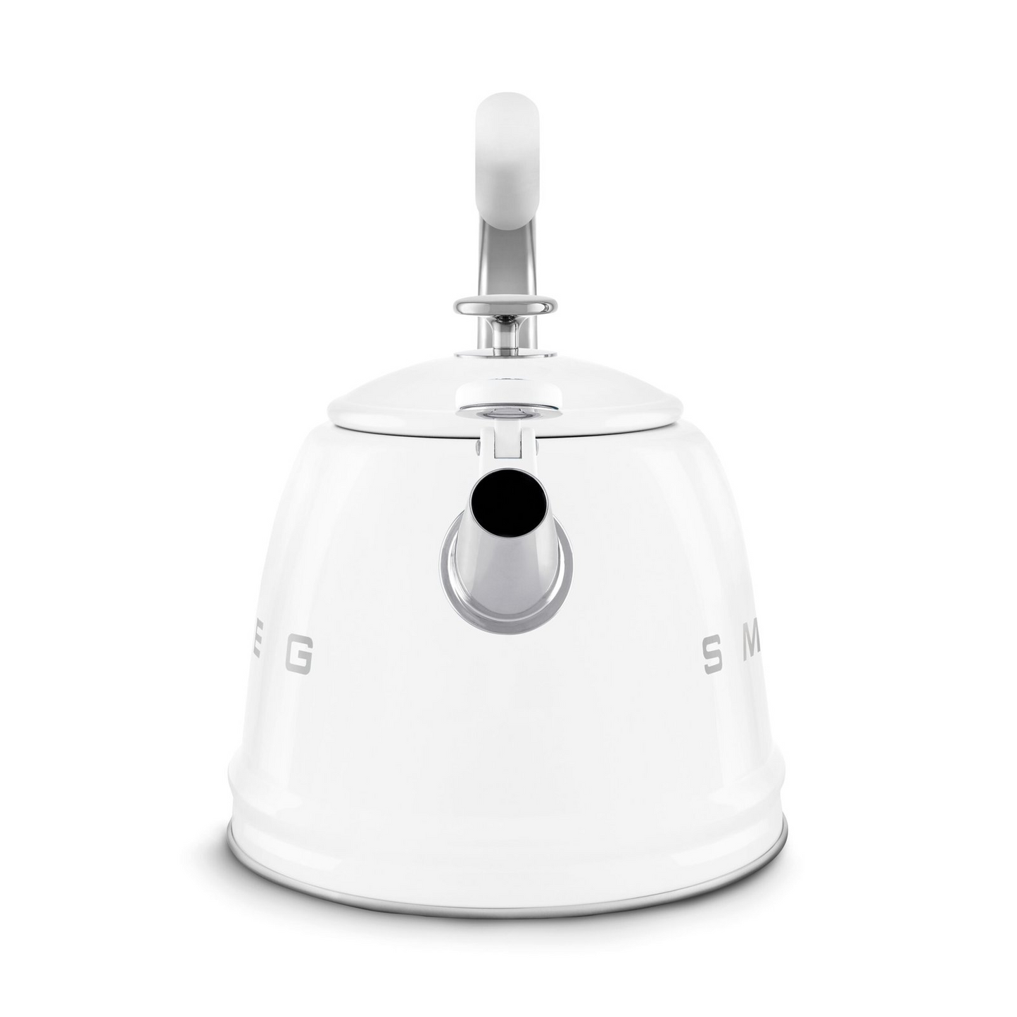 Smeg WKF01WH 50's Style Kettle with Steam Whistle – White Color 2.3 Liters