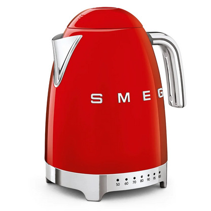 SMEG TSF01RDUS & KLF04RDEU Red Electric Toaster and Kettle – Retro Set