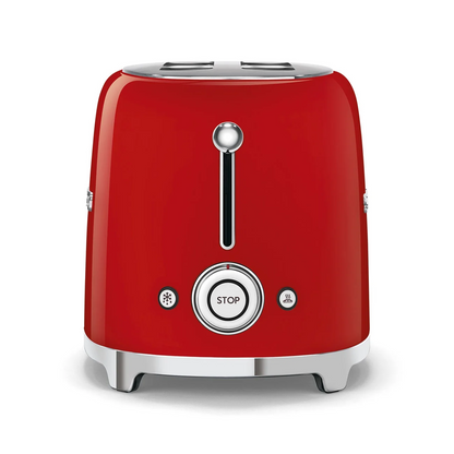 SMEG TSF01RDUS & KLF04RDEU Red Electric Toaster and Kettle – Retro Set
