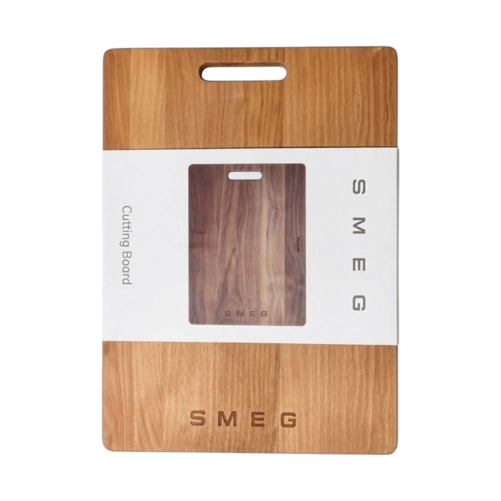 קרש חיתוך מעץ של Smeg – חד-צדדי