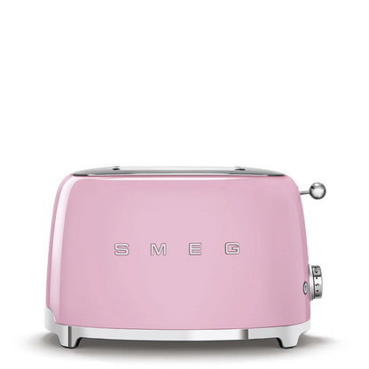 SMEG TSF01PKUS & KLF04PKEU Pink Electric Toaster and Kettle – Retro Kitchen Set