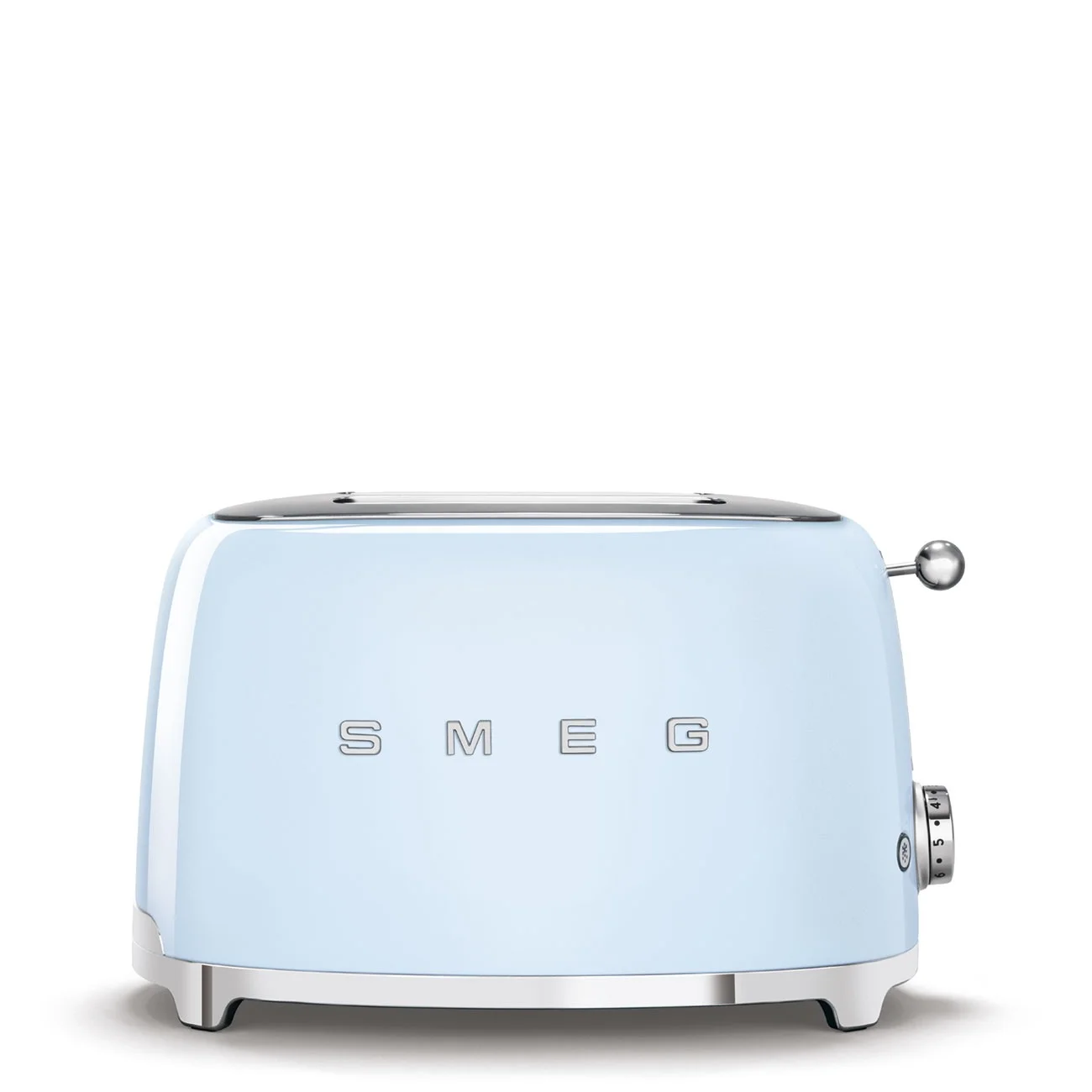 SMEG TSF01PBUS & KLF04PBEU Pastel Blue Electric Toaster and Kettle – Retro Set