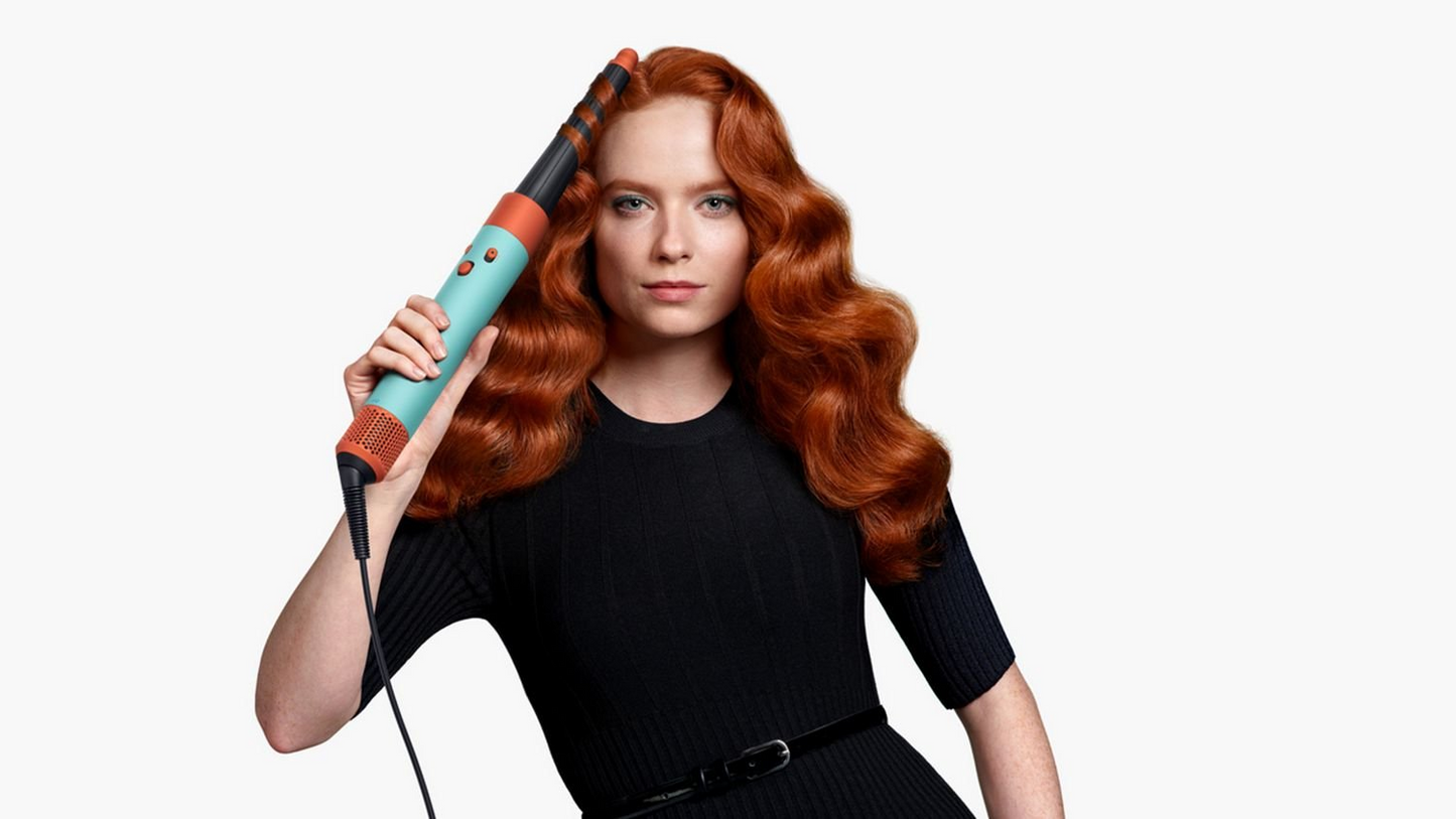 מעצב שיער ומייבש שיער דייסון כחול טופז Dyson Airwrap i.d.™ multi-styler and dryer Straight Ceramic patina and topaz