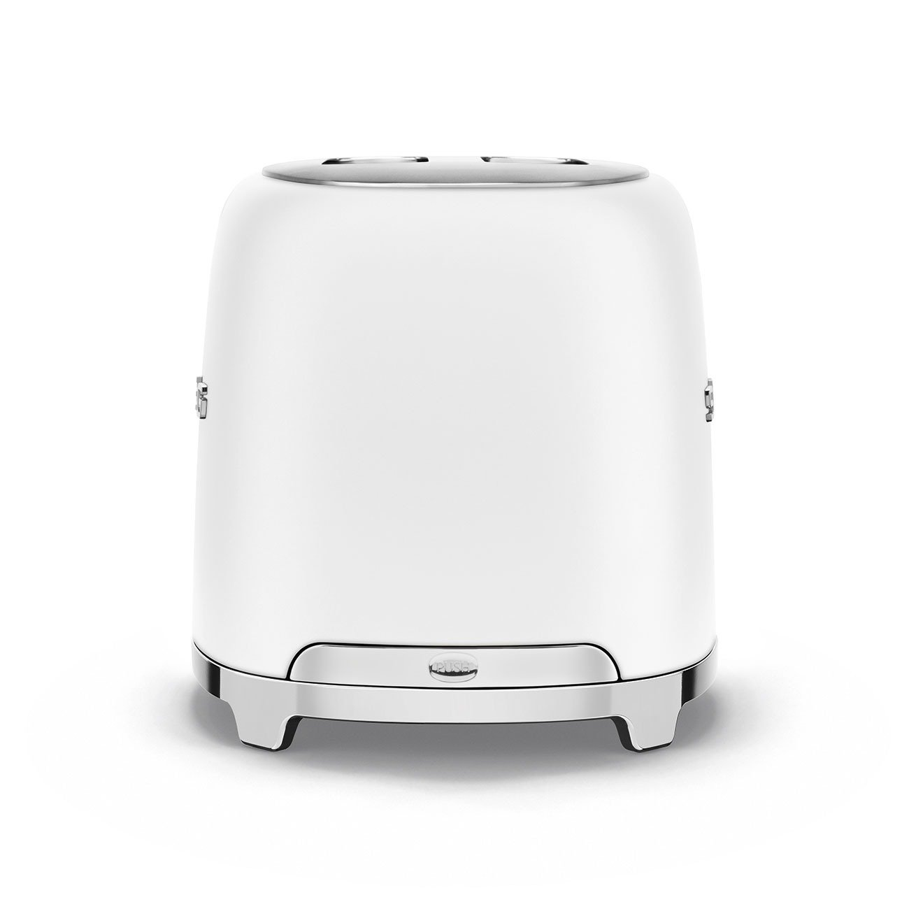SMEG TSF01WHMUS electric toaster with 6 browning levels and defrost and reheat functions – white color