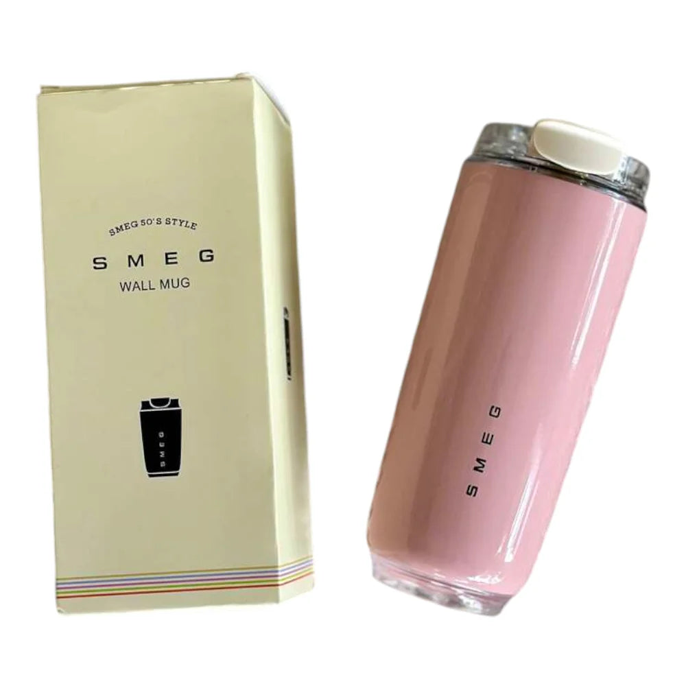 ספל תרמי SMEG 420 מ"ל - ורוד
