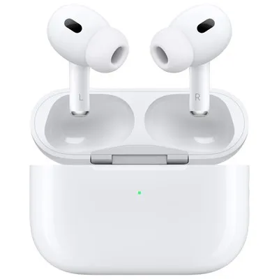 אוזניות Apple AirPods Pro 2 עם MagSafe ו-USB-C (אלחוטיות לחלוטין)