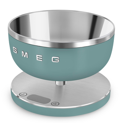 משקל מטבח דיגיטלי SMEG – ירוק אזמרגד