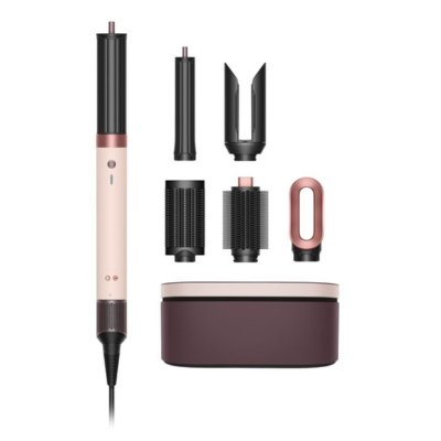 מעצב שיער ומייבש שיער דייסון חדש ורוד New Dyson Airwrap Co-anda2x™ multi-styler and dryer HS09 – Straight+Wavy (Ceramic pink/Rose gold)