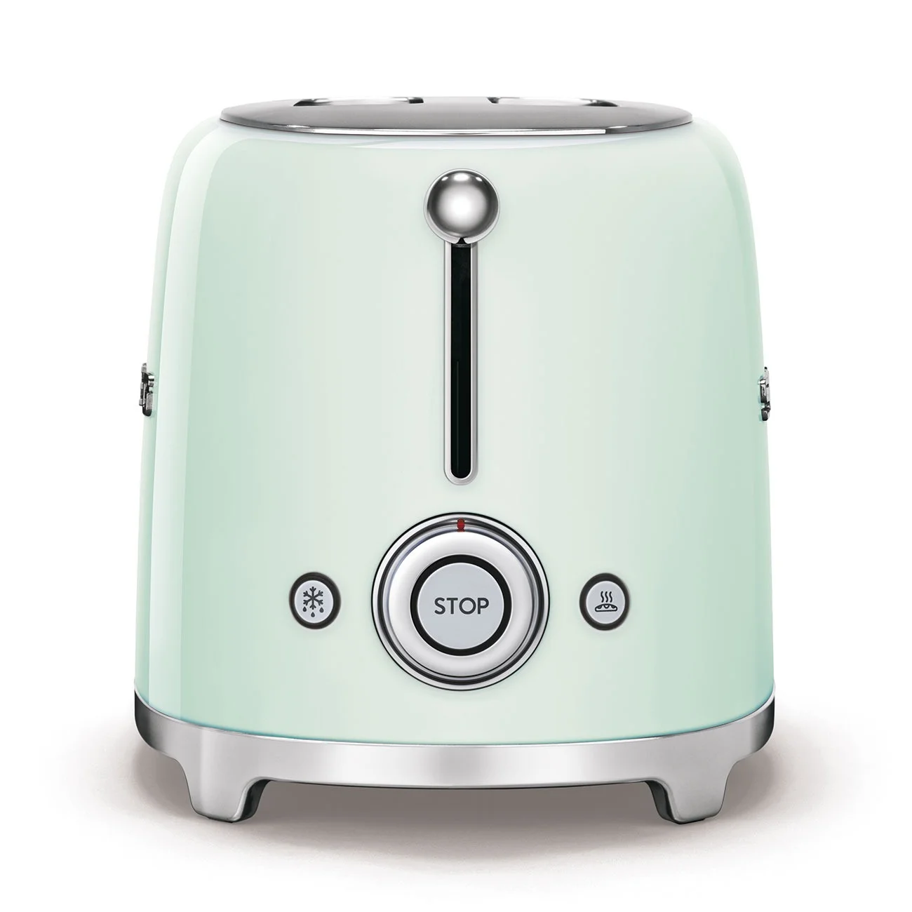 SMEG TSF01PGUS & KLF04PGEU Pastel Green Electric Toaster and Kettle – Retro Set