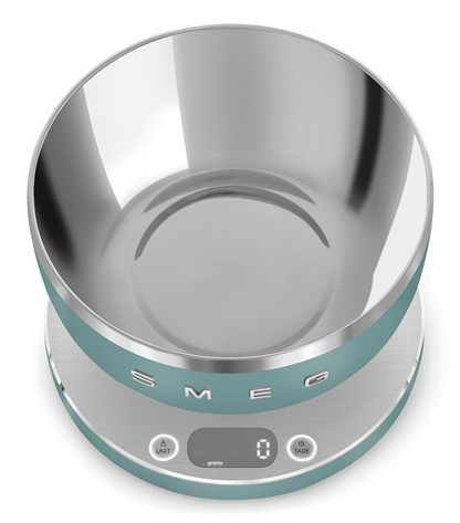 משקל מטבח דיגיטלי SMEG – ירוק אזמרגד