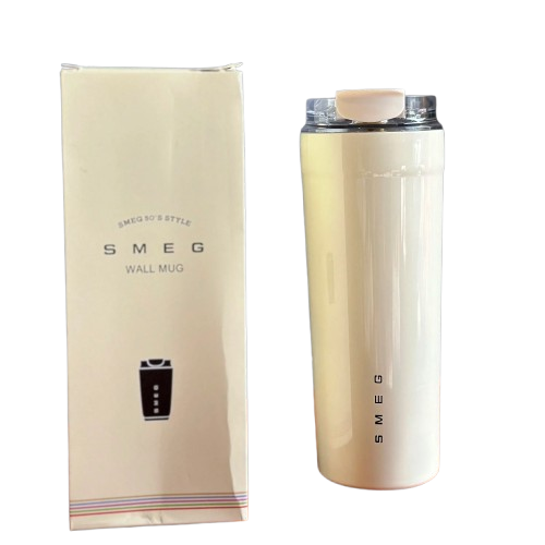 ספל תרמי SMEG 550 מ"ל - קרם