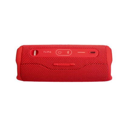 רמקול נייד אלחוטי JBL Flip 6 – צבע אדום